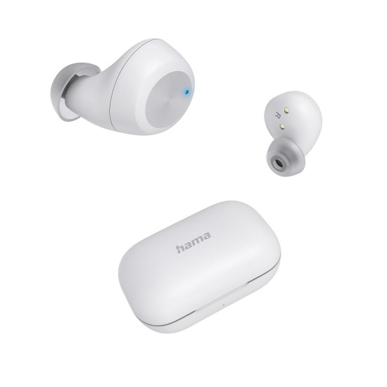 Hama Блутут слушалки “Spirit Chop II”, TWS, in-Ear, бяло Hama Блутут слушалки “Spirit Chop II”, TWS, in-Ear, бяло