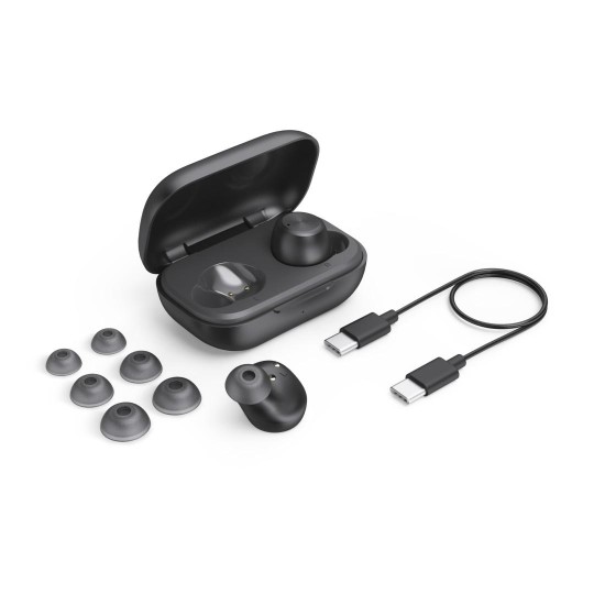 Hama Блутут слушалки “Spirit Chop II”, TWS, in-Ear, черни Hama Блутут слушалки “Spirit Chop II”, TWS, in-Ear, черни