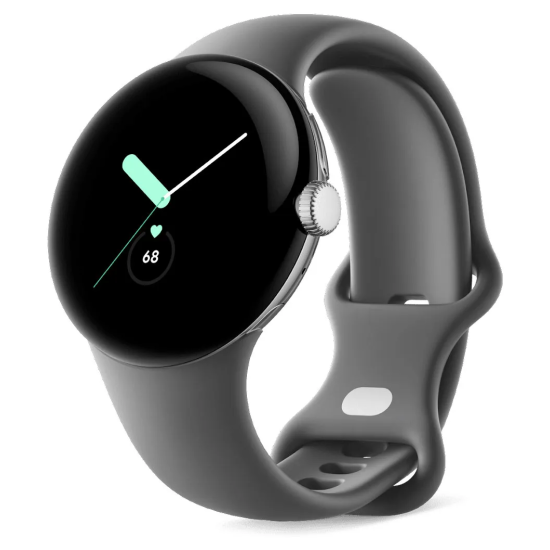 Смарт часовник GOOGLE Pixel Watch 41mm (LTE) Silver/Charcoal