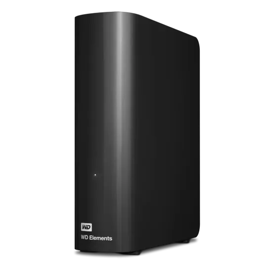 Desktop HDD Western Digital Elements  24TB, 3.5", USB 3.2 Gen 1, Черен