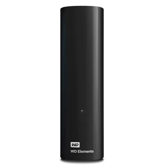 Desktop HDD Western Digital Elements  24TB, 3.5", USB 3.2 Gen 1, Черен