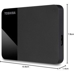 Външен диск Toshiba 2.5" 1TB Canvio Ready 2020 , USB 3.2 Gen 1
