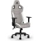 Геймърски стол Corsair T3 RUSH - Fabric Grey/White