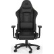 Геймърски стол Corsair TC100 RELAXED - Leatherette Black/Black
