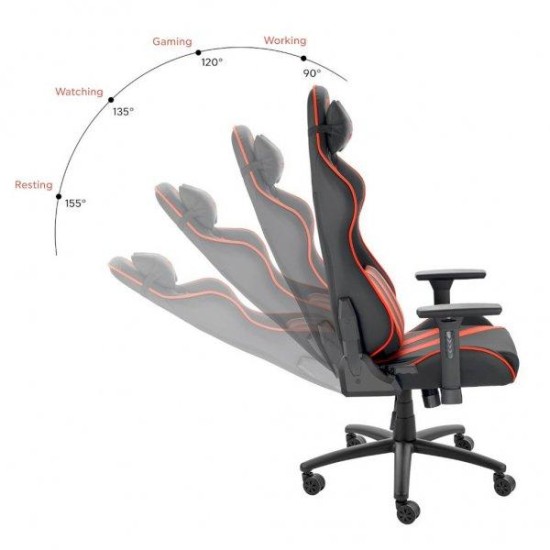 Геймърски стол Nemesis Red Claw