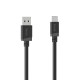 HAMA Кабел USB-A - USB-C, 2 м, черен HAMA Кабел USB-A - USB-C, 2 м, черен