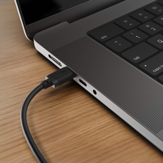 HAMA Кабел USB-A - USB-C, 2 м, черен HAMA Кабел USB-A - USB-C, 2 м, черен