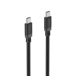 HAMA Кабел USB-C - USB-C, 60W, 0.5 м, черен