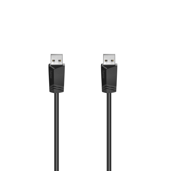 HAMA USB A-A кабел, USB 2.0, 480 Mbit/s, 1,50 m