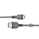 HAMA uRage Кабел USB uFlex, USB-A - USB-C, 2.20 m, черен