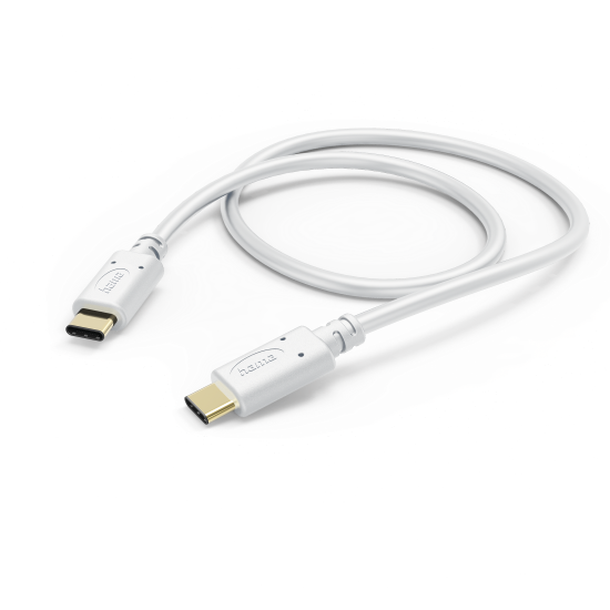 Кабел за зареждане, USB-C - USB-C,1.5м, позл.конектори Кабел за зареждане, USB-C - USB-C,1.5м, позл.конектори
