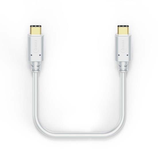 Кабел за зареждане, USB-C - USB-C,1.5м, позл.конектори Кабел за зареждане, USB-C - USB-C,1.5м, позл.конектори