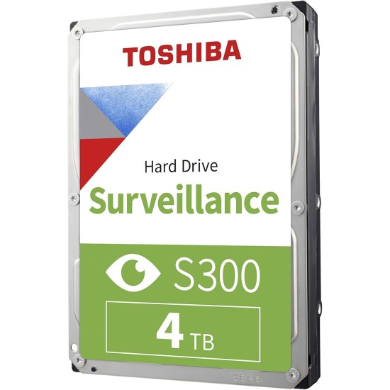 Хард диск TOSHIBA Surveillance S300, 4TB, 5400/5700rpm, 256MB, SATA 3