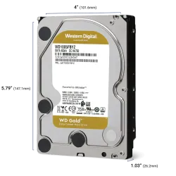 Хард диск WD Gold Enterprise, 14TB, 512MB Cache, SATA3, WD142KRYZ Хард диск WD Gold Enterprise, 14TB, 512MB Cache, SATA3, WD142KRYZ
