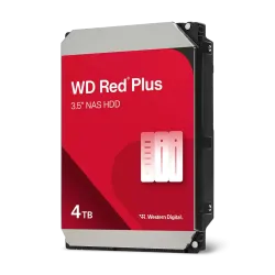 Хард диск WD Red Plus, 4TB NAS, 3.5", 128MB, 5400RPM Хард диск WD Red Plus, 4TB NAS, 3.5", 128MB, 5400RPM