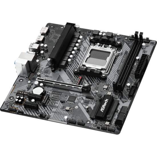 Дънна платка ASROCK B650M-H/M.2+, Socket AM5, 2xDDR5