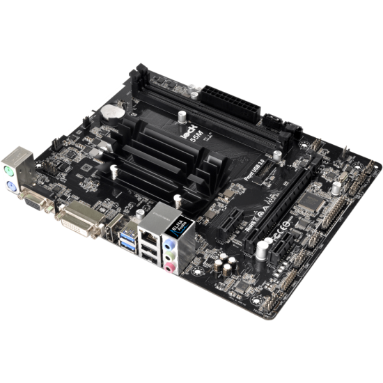 Дънна платка ASROCK J3355M, Intel® Dual-Core Processor J3355, mATX, 2x DDR3/DDR3L