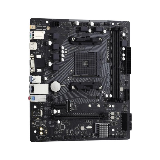 Дънна платка ASRock A520M-HVS, Socket AM4, mATX Дънна платка ASRock A520M-HVS, Socket AM4, mATX