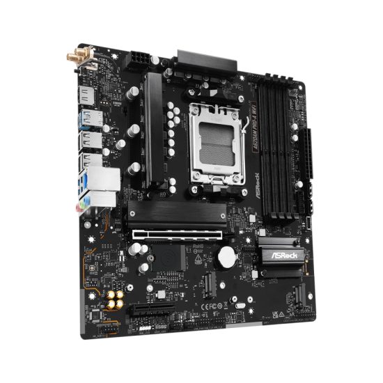 Дънна платка ASRock A620AM PRO-A WIFI, AM5 Дънна платка ASRock A620AM PRO-A WIFI, AM5