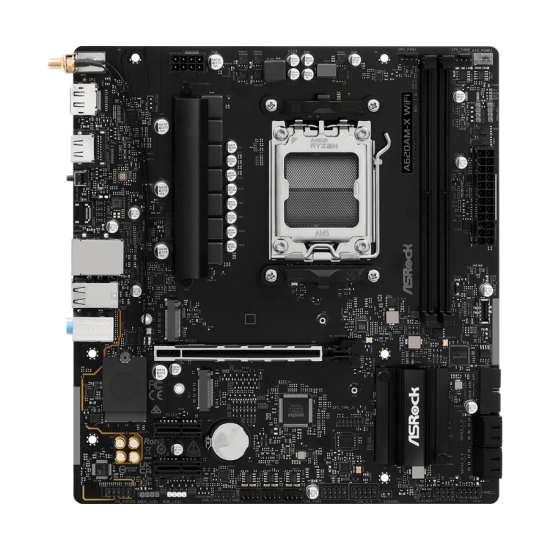 Дънна платка ASRock A620AM-X WIFI, AM5 Дънна платка ASRock A620AM-X WIFI, AM5