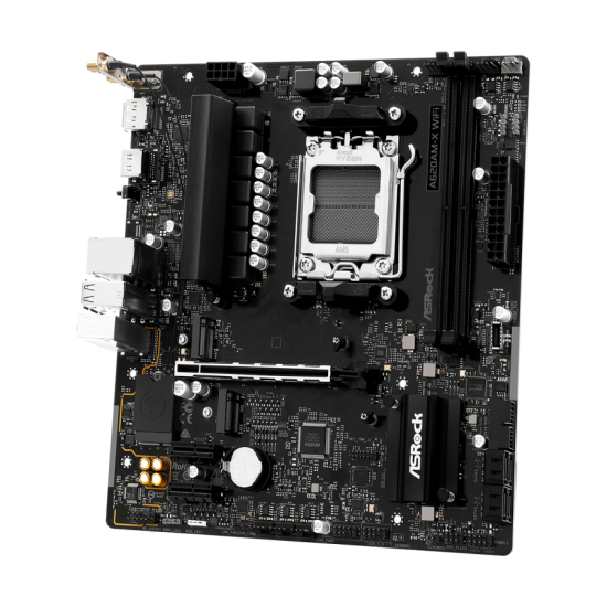Дънна платка ASRock A620AM-X WIFI, AM5 Дънна платка ASRock A620AM-X WIFI, AM5