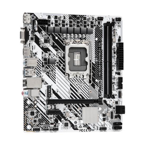 Дънна платка ASRock H610M-HDV/M.2+ D5 LGA1700