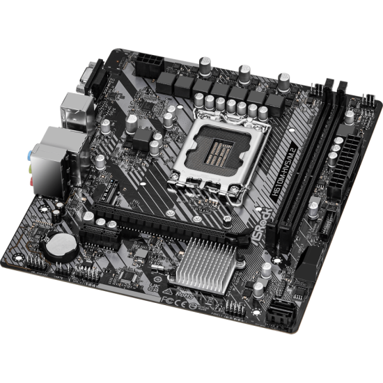 Дънна платка ASRock H610M-HVS/M.2 R2.0, LGA1700, DDR4, mATX
