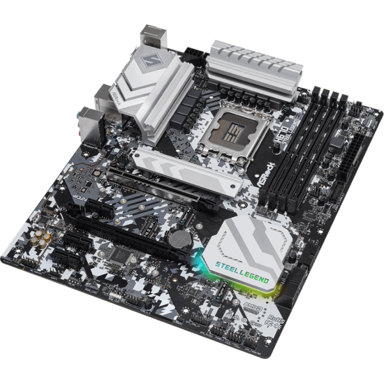 Дънна платка ASRock H670 Steel Legend, LGA1700, DDR4, ATX