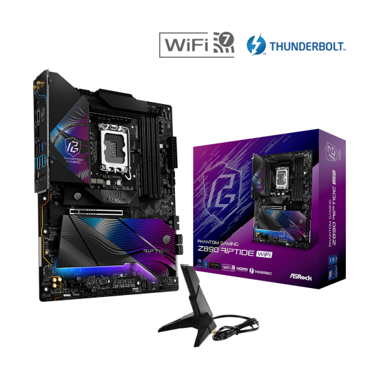 Дънна платка ASRock Z890 RIPTIDE WIFI, LGA 1851