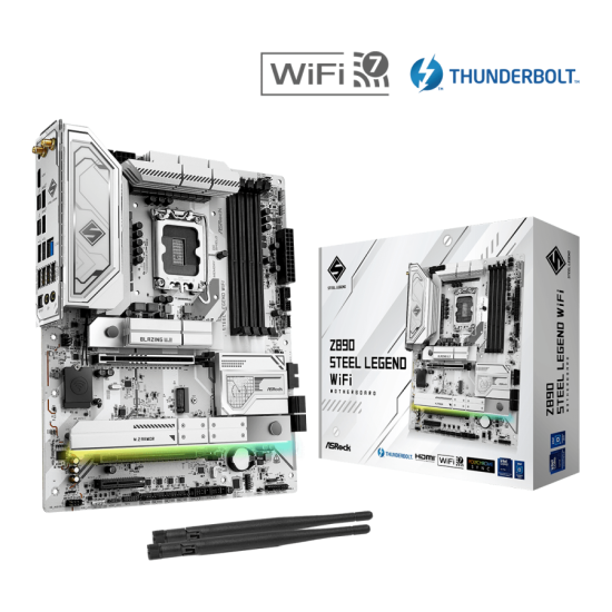 Дънна платка ASRock Z890 Steel Legend WiFi, LGA 1851