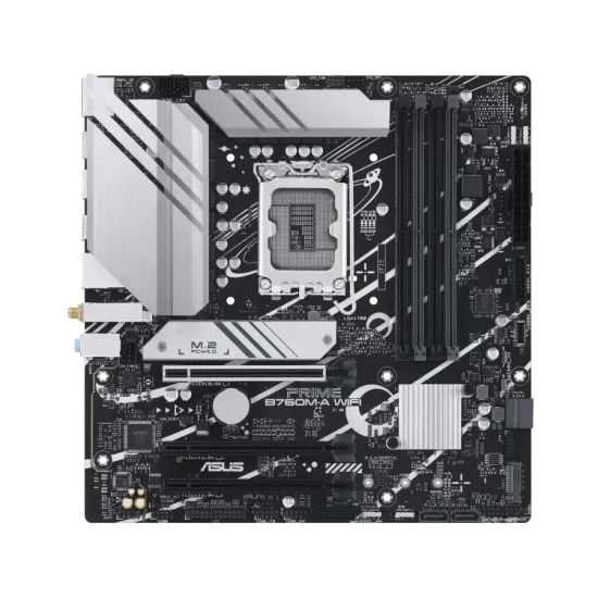 Дънна платка ASUS PRIME B760M-A WIFI DDR5, LGA 1700 Дънна платка ASUS PRIME B760M-A WIFI DDR5, LGA 1700