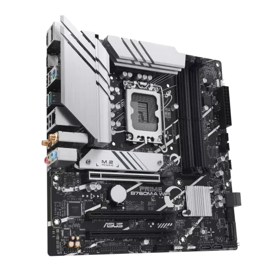 Дънна платка ASUS PRIME B760M-A WIFI DDR5, LGA 1700 Дънна платка ASUS PRIME B760M-A WIFI DDR5, LGA 1700