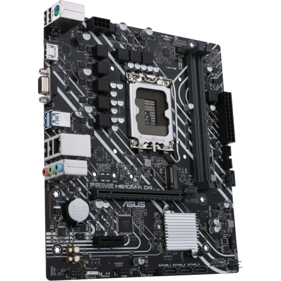 Дънна платка ASUS PRIME H610M-K D4, LGA 1700 mATX