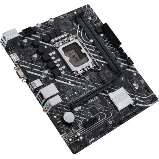 Дънна платка ASUS PRIME H610M-K D4, LGA 1700 mATX