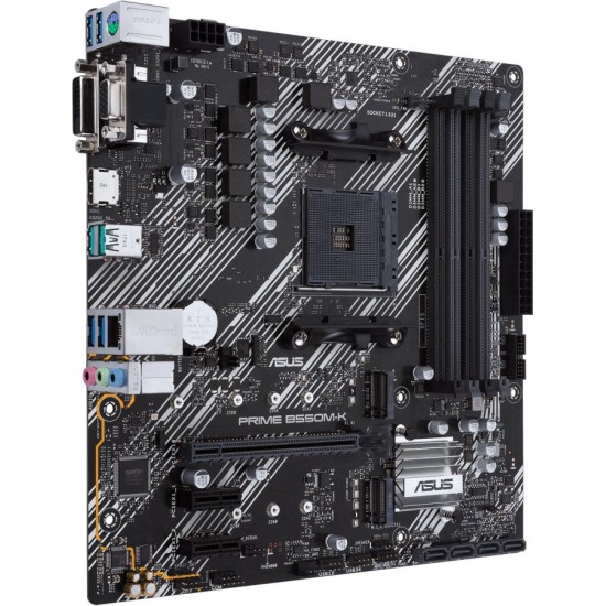 Дънна платка ASUS Prime B550M-K, socket AM4