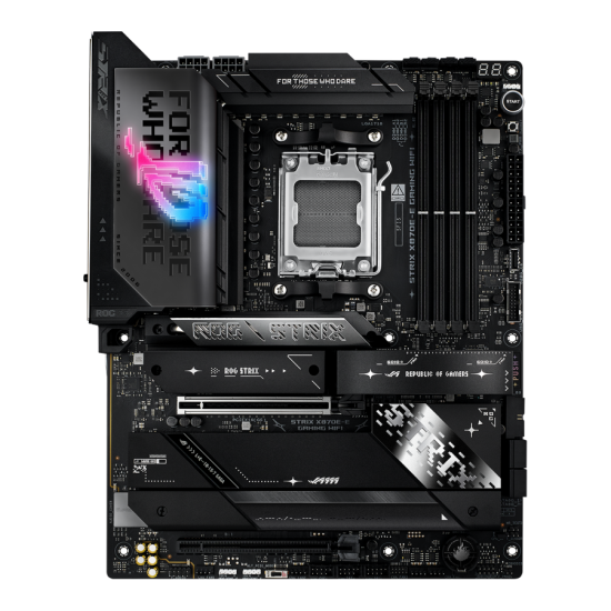 Дънна платка ASUS ROG STRIX X870E-E GAMING WIFI AM5 DDR5