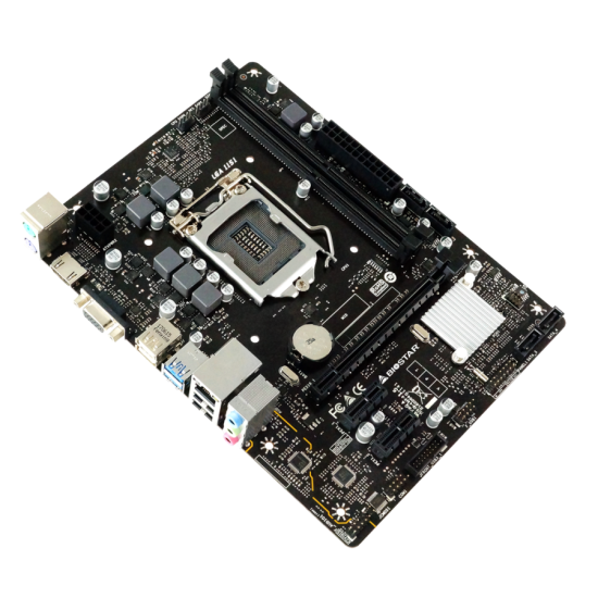 Дънна платка BIOSTAR H310MHP, Intel H310, sock. 1151, Ver 7.X