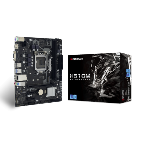 Дънна платка BIOSTAR H510MHP 2.0, LGA1200, DDR4, mATX