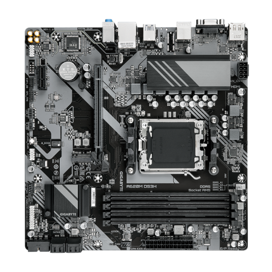 Дънна платка GIGABYTE A620M DS3H socket AM5 Дънна платка GIGABYTE A620M DS3H socket AM5