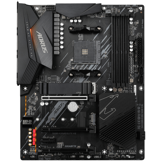 Дънна платка GIGABYTE B550 AORUS ELITE V2 Socket AM4