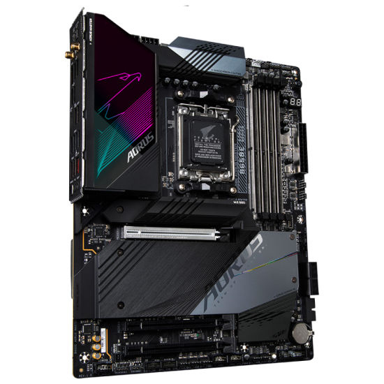 Дънна платка GIGABYTE B650E AORUS MASTER, Socket AM5, Wi-Fi 6E, DDR5