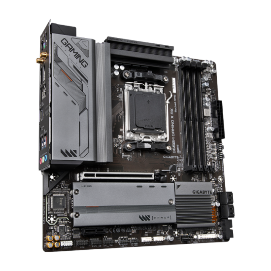 Дънна платка GIGABYTE B650M GAMING X AX WiFi 6E socket AM5, 4xDDR5