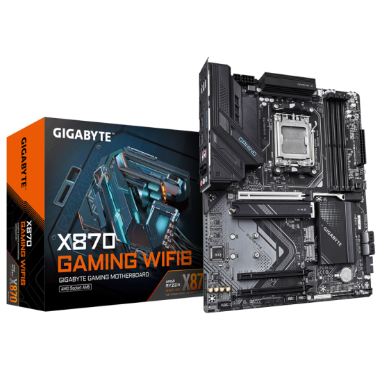 Дънна платка GIGABYTE X870 GAMING WIFI 6, Socket AM5