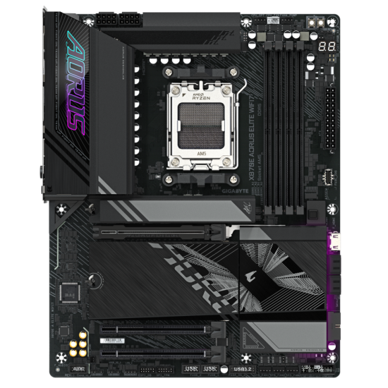 Дънна платка GIGABYTE X870E AORUS ELITE WIFI 7, Socket AM5 Дънна платка GIGABYTE X870E AORUS ELITE WIFI 7, Socket AM5