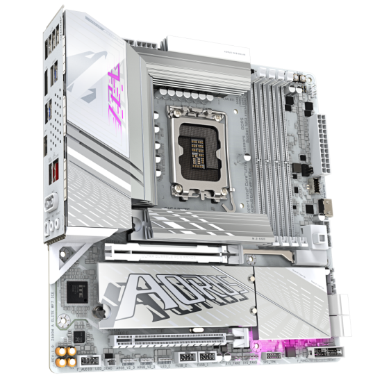 Дънна платка GIGABYTE Z890M AORUS ELITE WIFI 7 ICE, LGA 1851