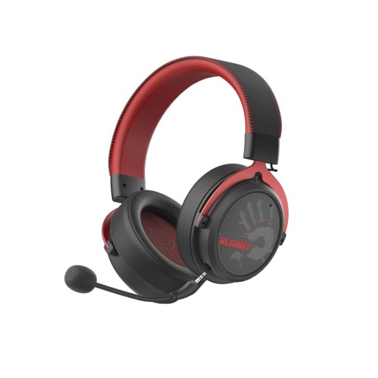 A4tech Bloody МR-590 Геймърски безжични слушалки с микрофон,Bluetooth 3.5мм жак, червен A4tech Bloody МR-590 Геймърски безжични слушалки с микрофон,Bluetooth 3.5мм жак, червен