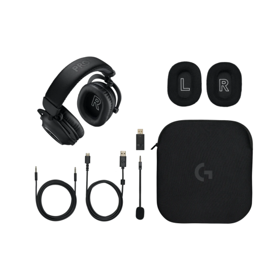 Безжични Геймърски слушалки Logitech PRO X 2 LIGHTSPEED