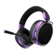 Геймърски безжични слушалки Dark Project Sono Wireless - Black/Violet