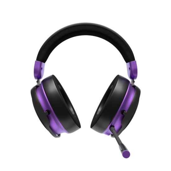 Геймърски безжични слушалки Dark Project Sono Wireless - Black/Violet