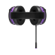 Геймърски безжични слушалки Dark Project Sono Wireless - Black/Violet